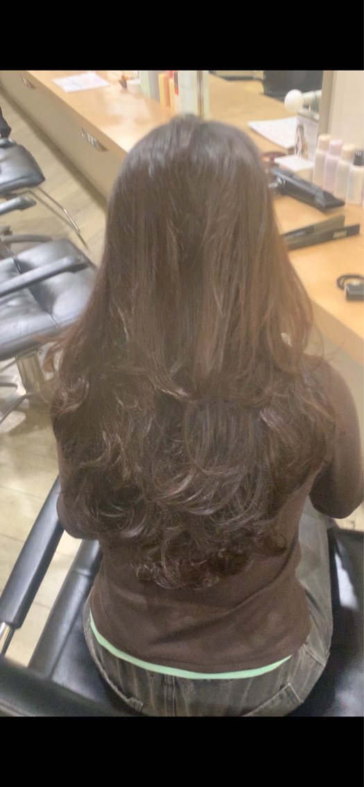 ロング 伊藤 鳳雅のヘアスタイル