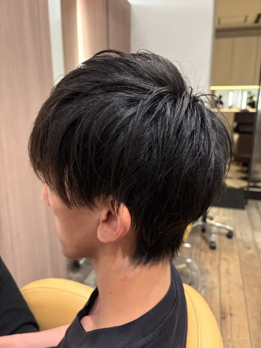 パーマ メンズ メンズパーマ カット パーマ 白髪ぼかし大人メンズ 根本零のヘアスタイル