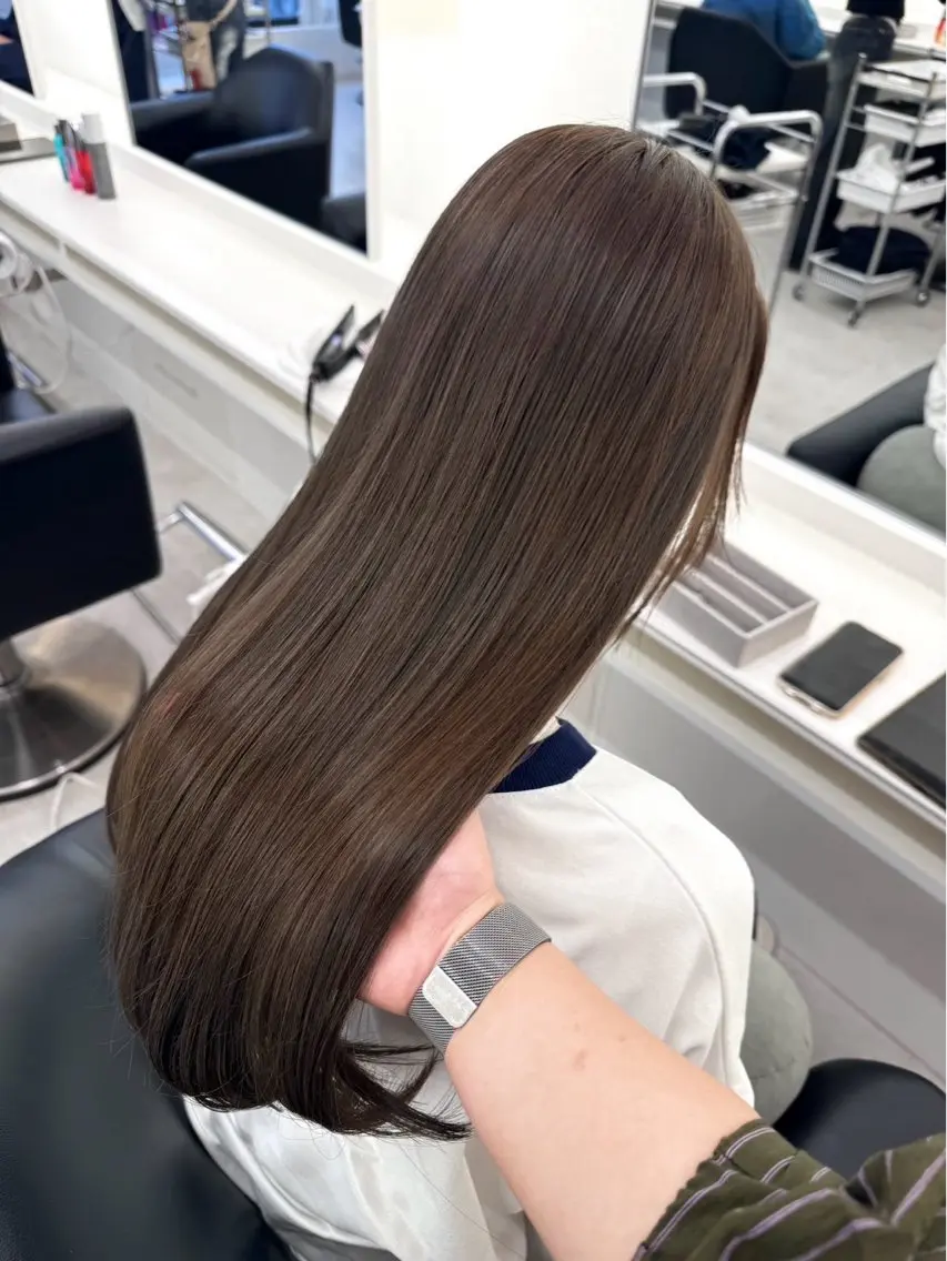 ロング ヘアカラー Parve Mix/ 平 奈果🎀のヘアスタイル