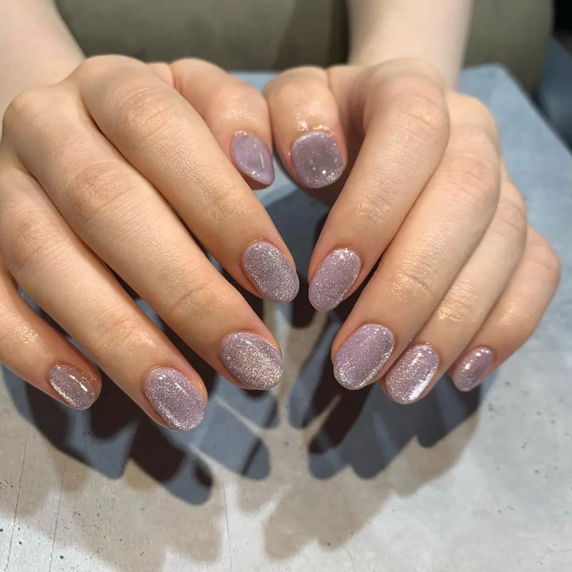 ネイル パープル ハンドネイル nailist Chisakiのネイルデザイン