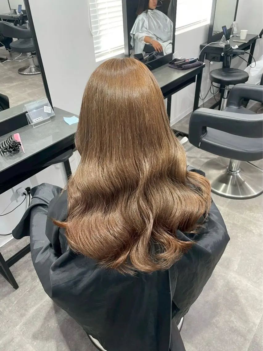 ロング カラー ヘアアレンジ 🧸ミルクティー特化 🧸MASAKIのヘアスタイル