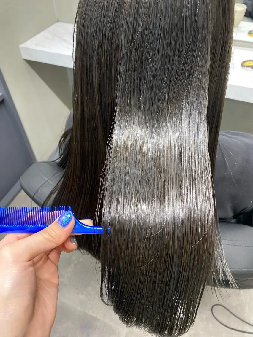 【髪質改善】骨格補正カット➕広島初Lv.99トリートメントの写真