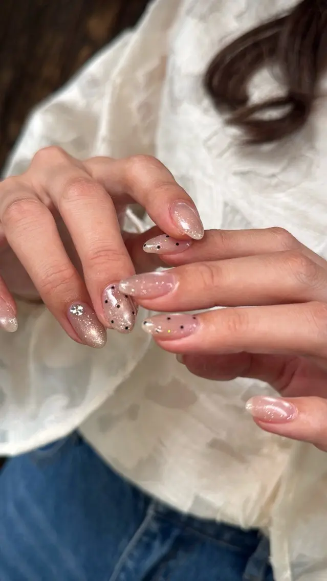 ネイル フラッシュネイル フラッシュマグ フットネイル フレンチネイル 韓国ネイル ハンドネイル SAKU nail 作島茜のネイルデザイン