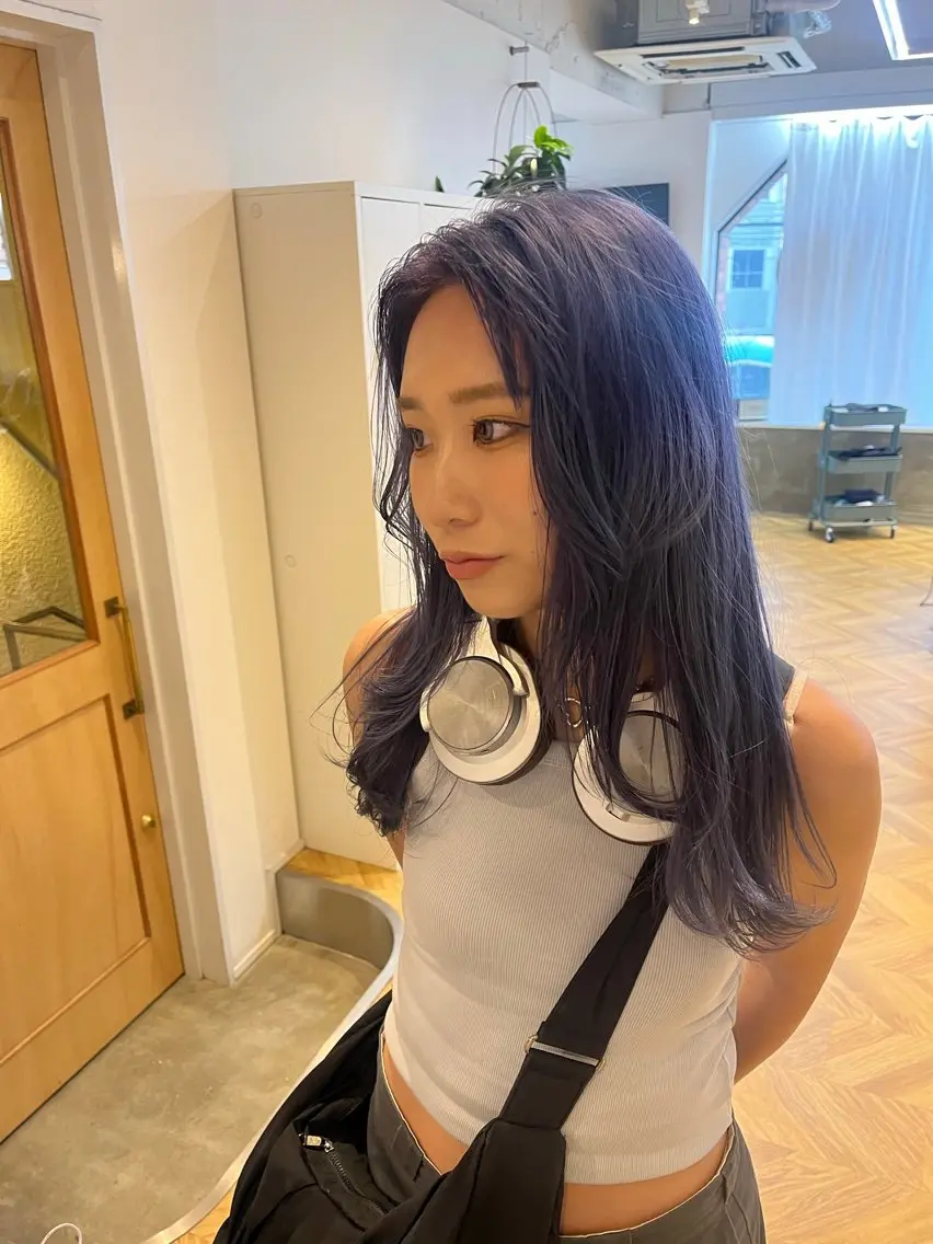 カラー ヘアカラー 凜 (りん)のヘアスタイル