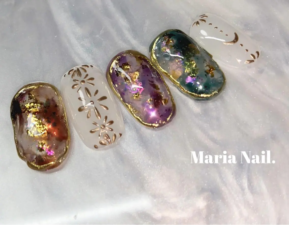 ネイル mra_nail Lunaire.のネイルデザイン