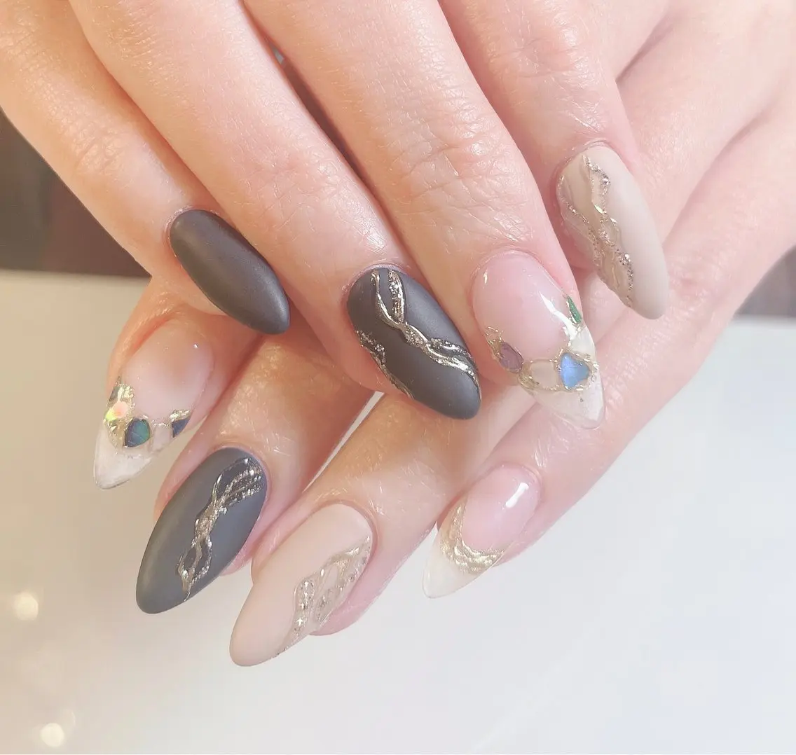 ネイル ハンドネイル Nail room Lunaのネイルデザイン