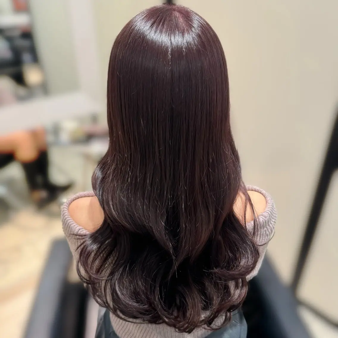 ロング カラー カット ヘアカラー トリートメント ブリーチなしカラー kana🐱のヘアスタイル