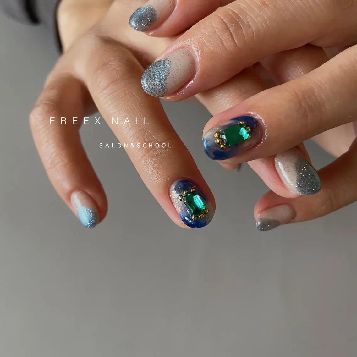 ネイル ハンドネイル フットネイル freex nail /ニュアンス/個性派のネイルデザイン