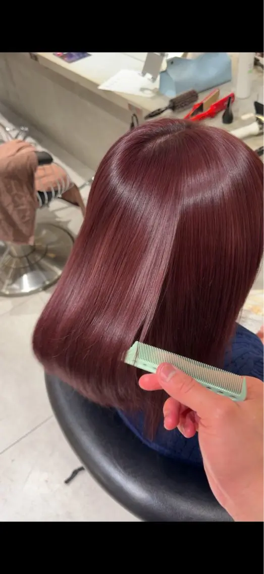 カラー ゆうま🌈艶髪カラー 🫧髪質改善のヘアスタイル