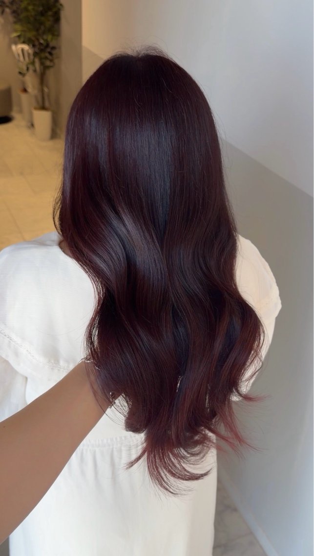 ロング カラー ブリーチ カシス ラベンダーカラー ブリーチなしカラー ピンクカラー ヘアカラー トリートメント SHOTA/ピンク/ ラベンダー/ブラウンのヘアスタイル