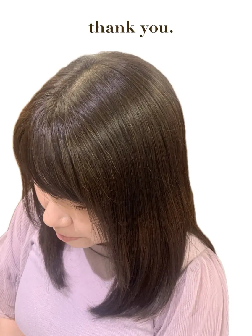 ミディアム カラー ヘアカラー 🫧 みゆ🫧のヘアスタイル