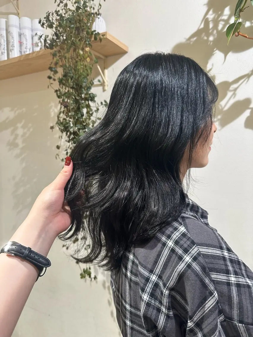 ロング カラー カット ヘアカラー モテhair♡.* マツエク/さくら🍨のマツエク・マツパデザイン