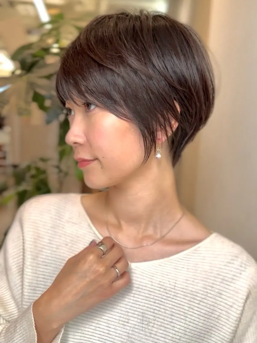 ショート ショートヘア 🌈銀座、ボブ ショート🌈にっしーのヘアスタイル