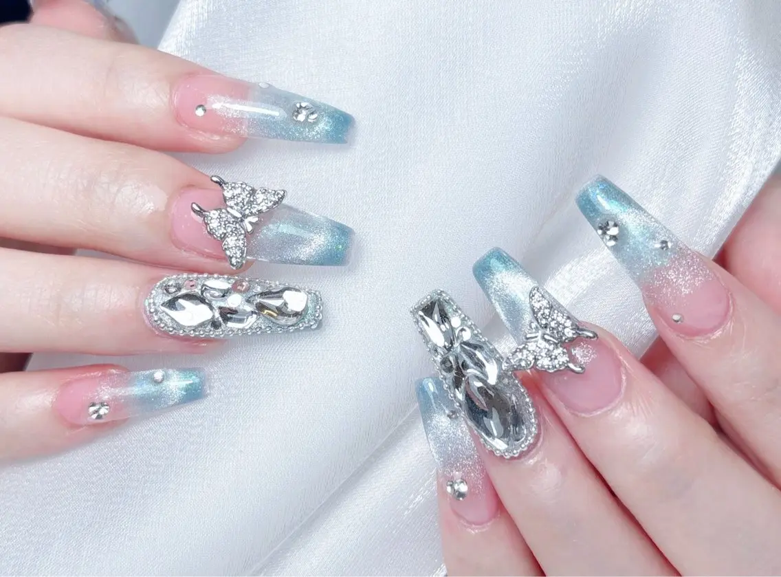 ネイル ハンドネイル M🌷nail 長さだし専門店のネイルデザイン