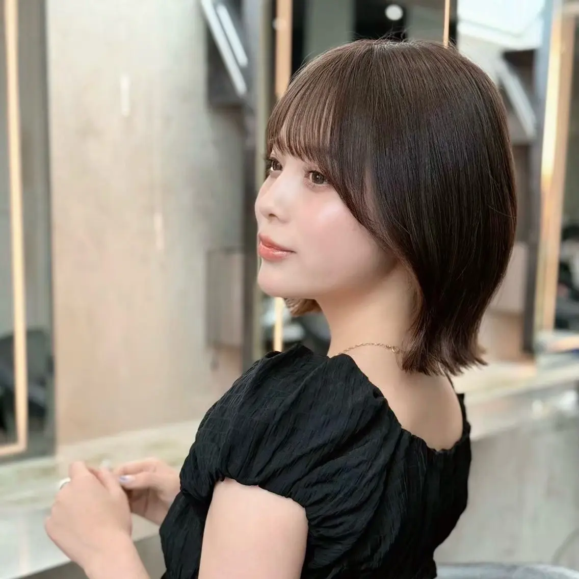 ショート ボブ/ミニボブ ❣️マナミのヘアスタイル