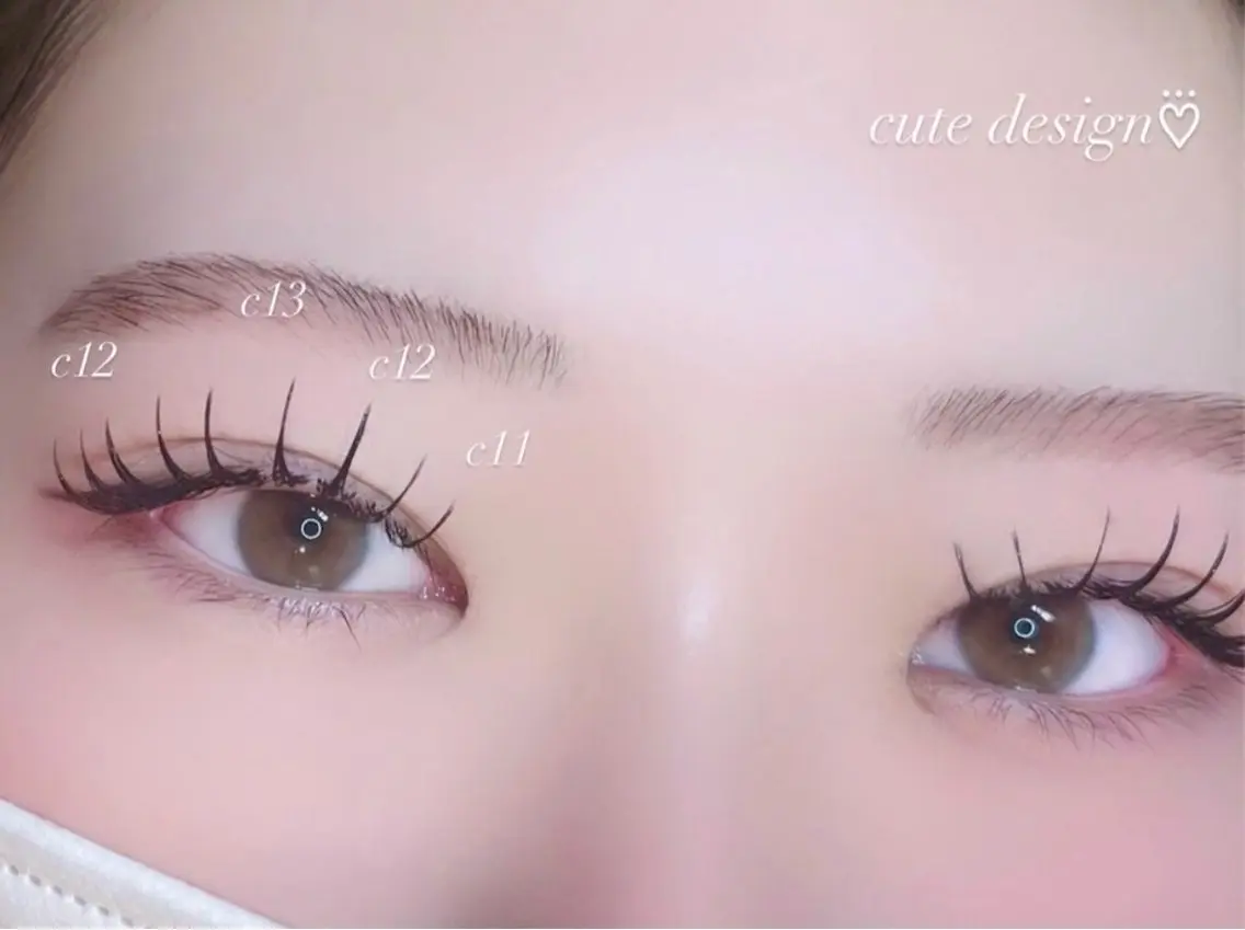 マツエク・マツパ マツエク Livicate 💗🧁🎀🦋のマツエク・マツパデザイン