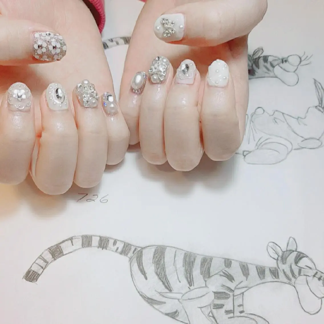 ネイル フラワーネイル owlnail /持込みデザイン専門のネイルデザイン