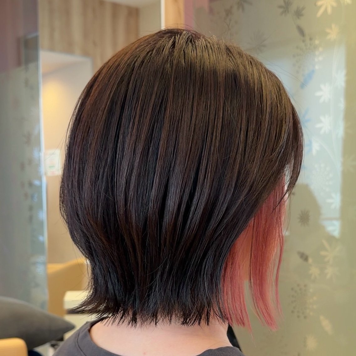 ショート カット ヘアカラー レイヤーカット 登美ヶ丘/ Yutaのヘアスタイル