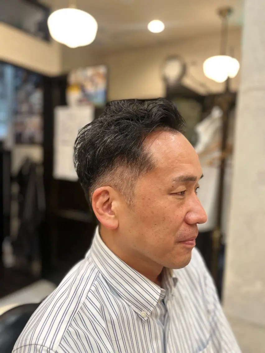 ミディアム 北川和歩 /メンズカットのヘアスタイル