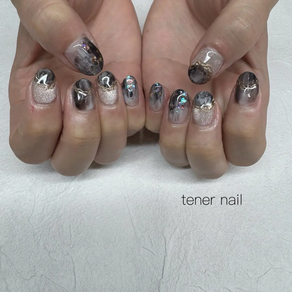 ネイル ニュアンスネイル ハンドネイル テネルネイル tener nailのネイルデザイン