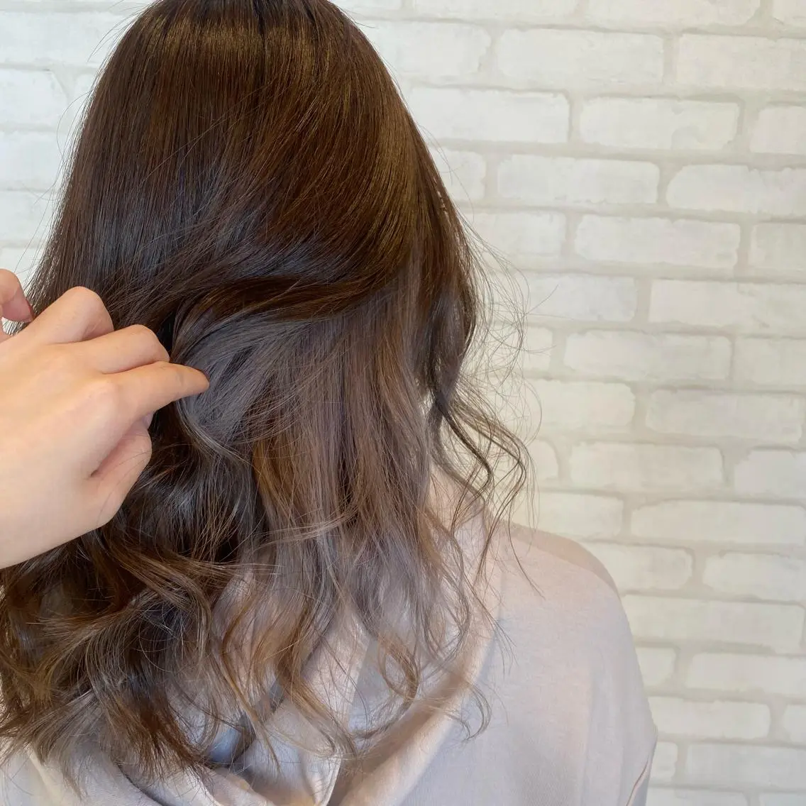 セミロング カラー ULTOWA/銀座 ERIのヘアスタイル