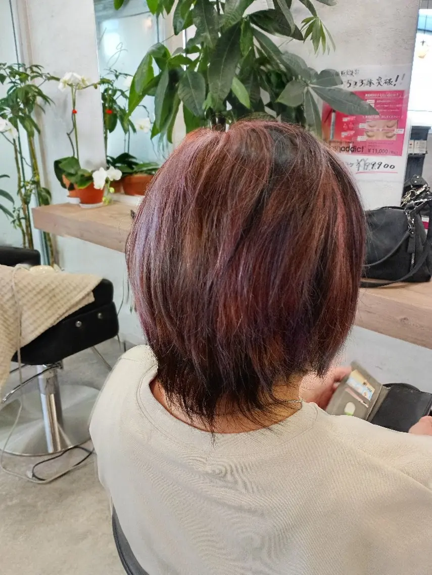 ショート カット ヘアカラー and g. 🌿アンドジ−🌿のヘアスタイル
