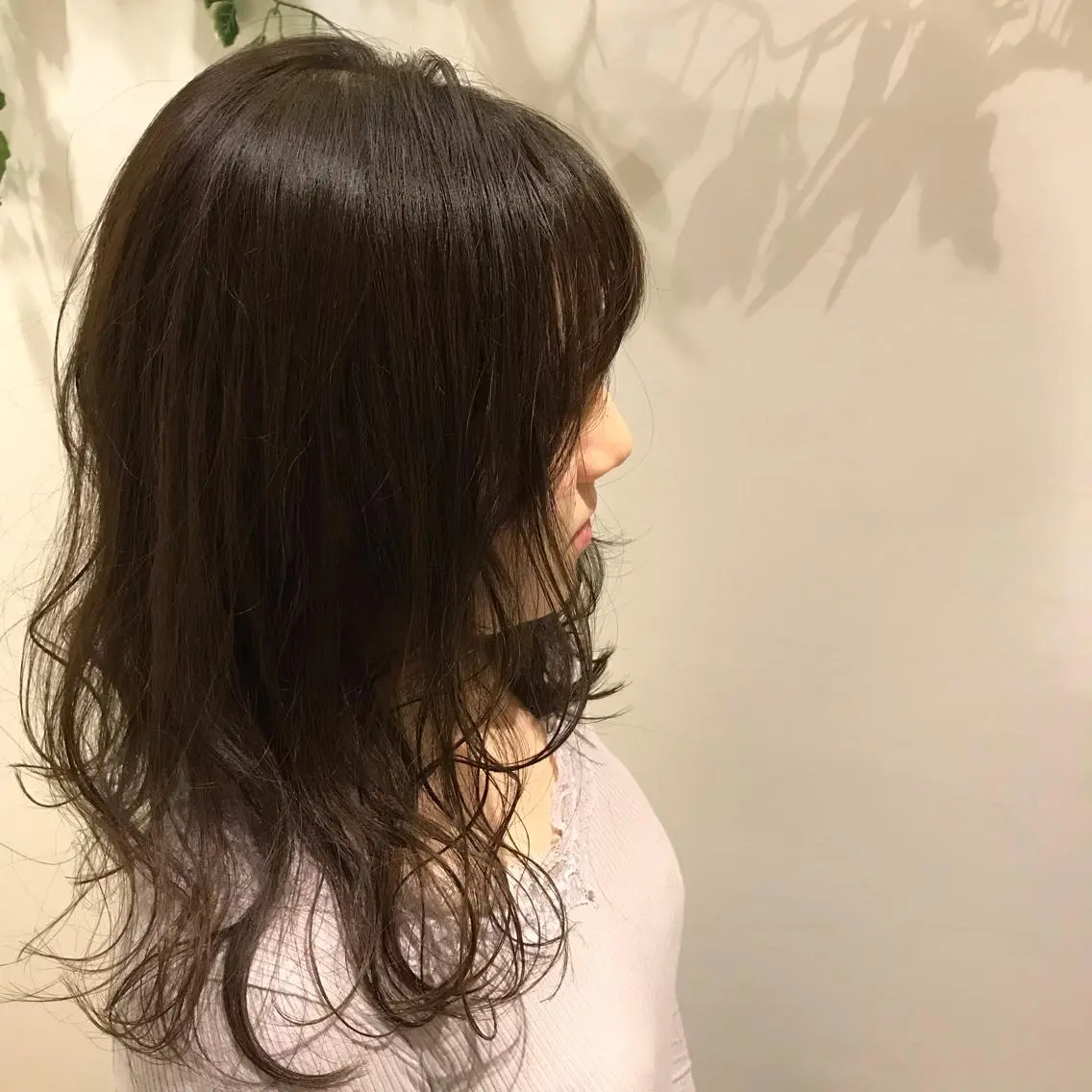 セミロング カラー カット トリートメント Ayano＿ Jill francのヘアスタイル