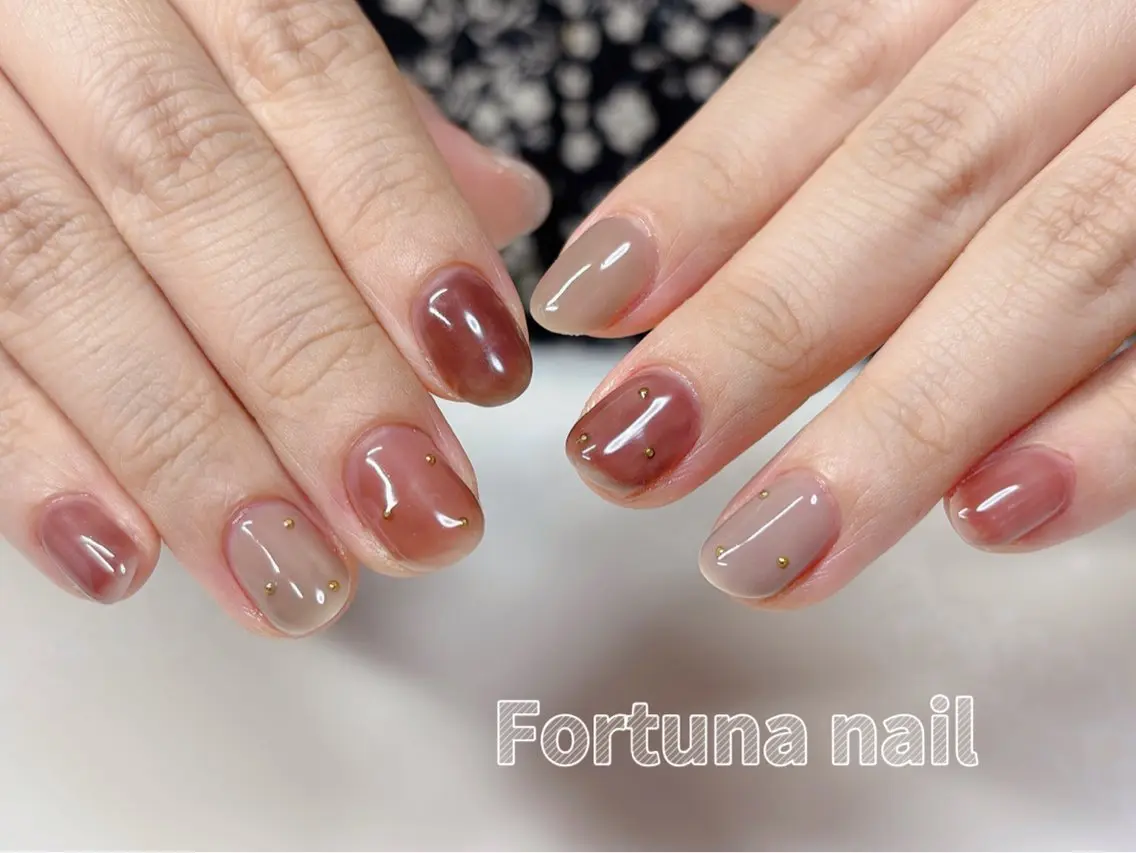 ネイル Nail •Head スパFortunaのネイルデザイン