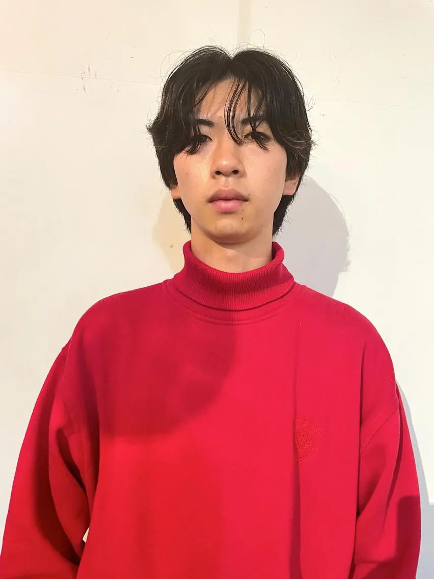 メンズハイライト🧦ブリーチ+カラーの写真