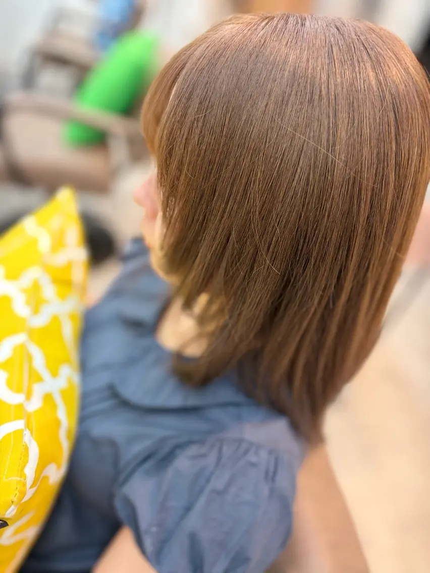ミディアム カラー オタクの味方♡ Naoのヘアスタイル