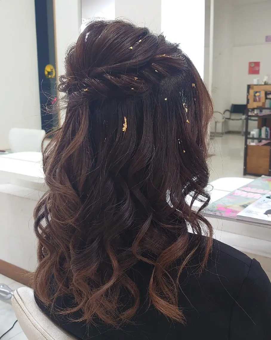ヘアアレンジ ヘアセット ｷﾝｼﾞｮｳ ｴﾅﾐのヘアスタイル