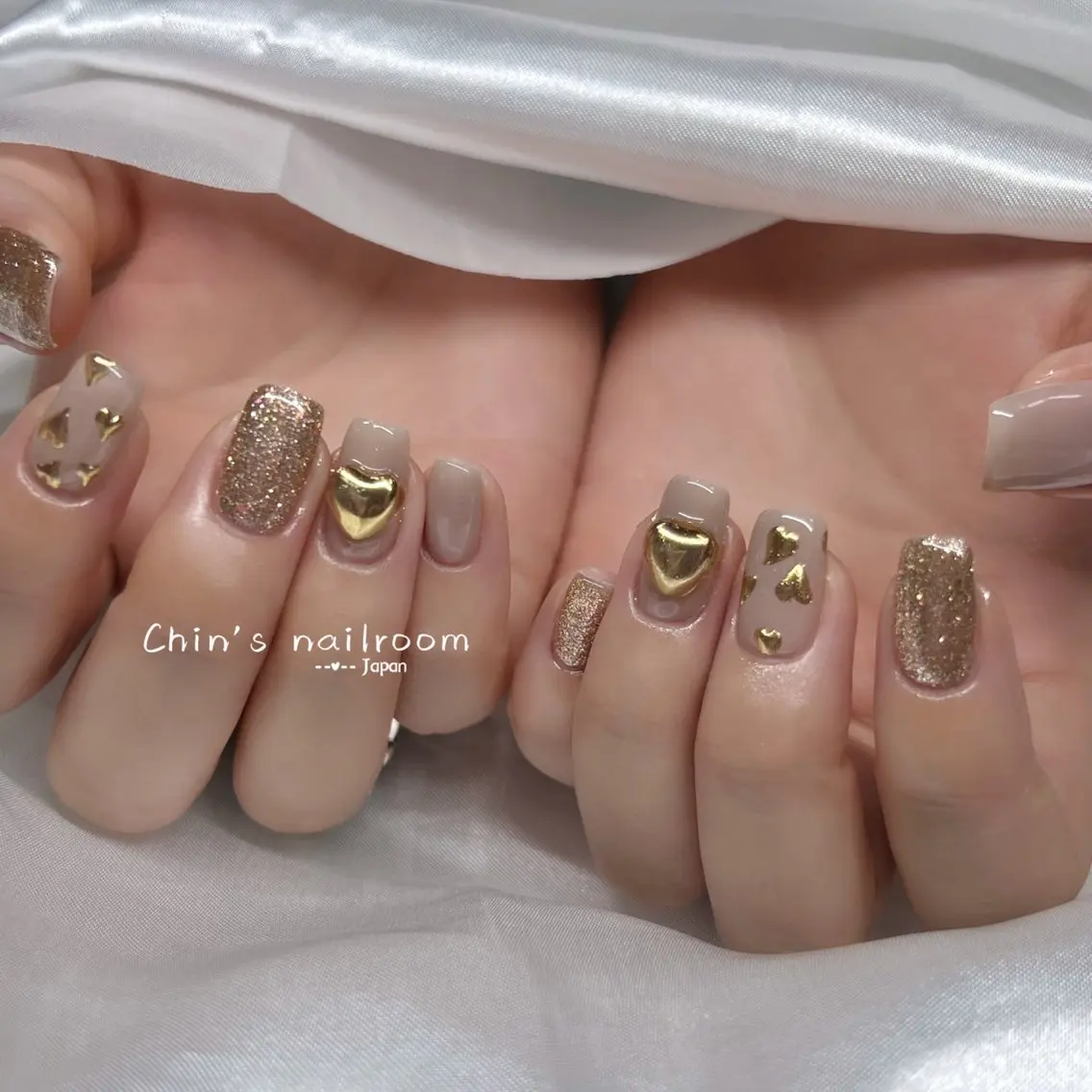 ネイル 韓国ネイル ワンホンネイル Kawaii ChibaNailのネイルデザイン