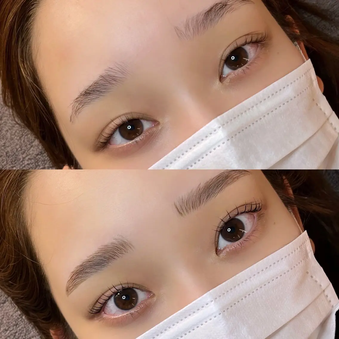 マツエク・マツパ ナチュラル パリジェンヌラッシュリフト マツパ seReno KOHAKUの眉毛・アイブロウイメージ
