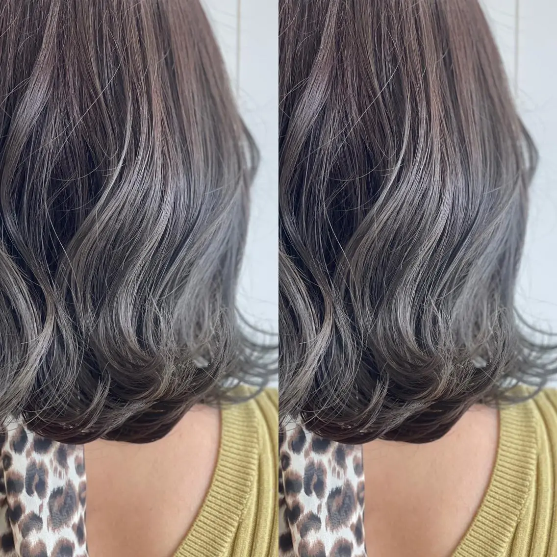 セミロング カラー ベージュカラー Snaly カラー特化ページのヘアスタイル