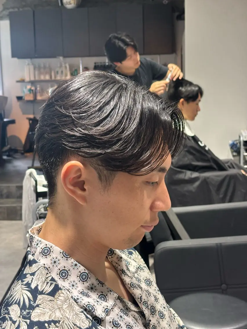 パーマ メンズ カット パーマ メンズパーマ RENのヘアスタイル