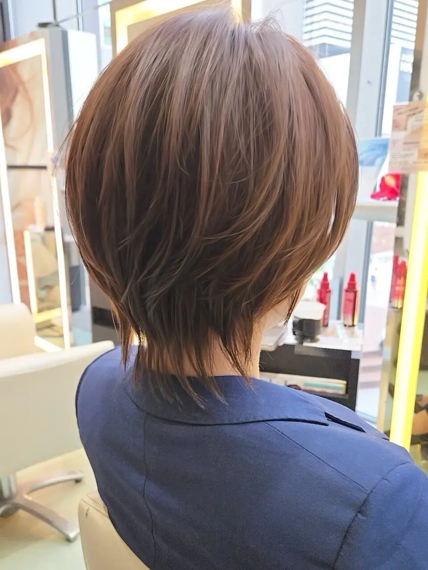 ショート ショートヘア WiLL 阪急茨木店のヘアスタイル