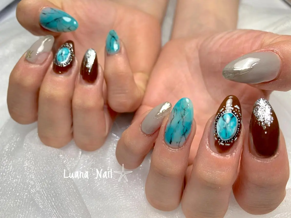 ネイル ハンドネイル BeauJu by Luana Nailのネイルデザイン
