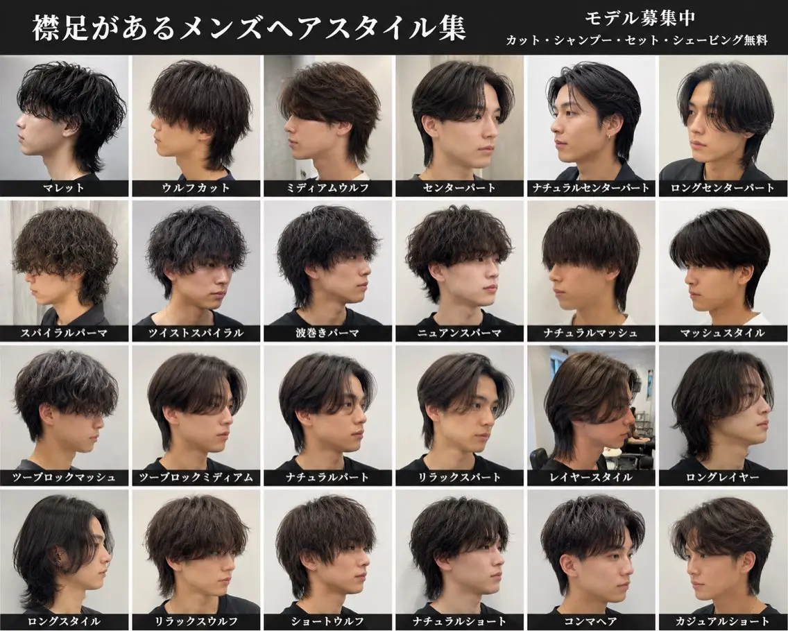 ミディアム 【メンズ特化】理容師 コウタロウのヘアスタイル