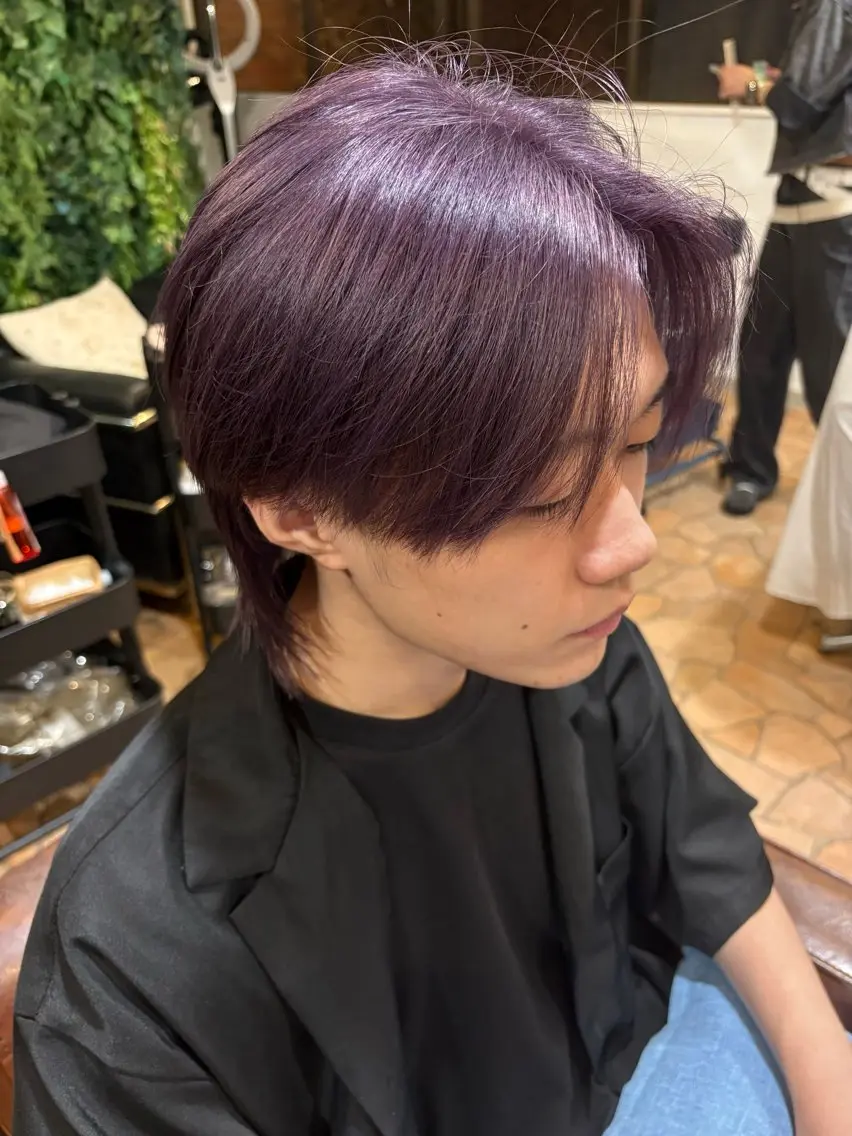 ショート カラー カット ヘアカラー 羽琉／✂️ メンズモデル募集中のヘアスタイル
