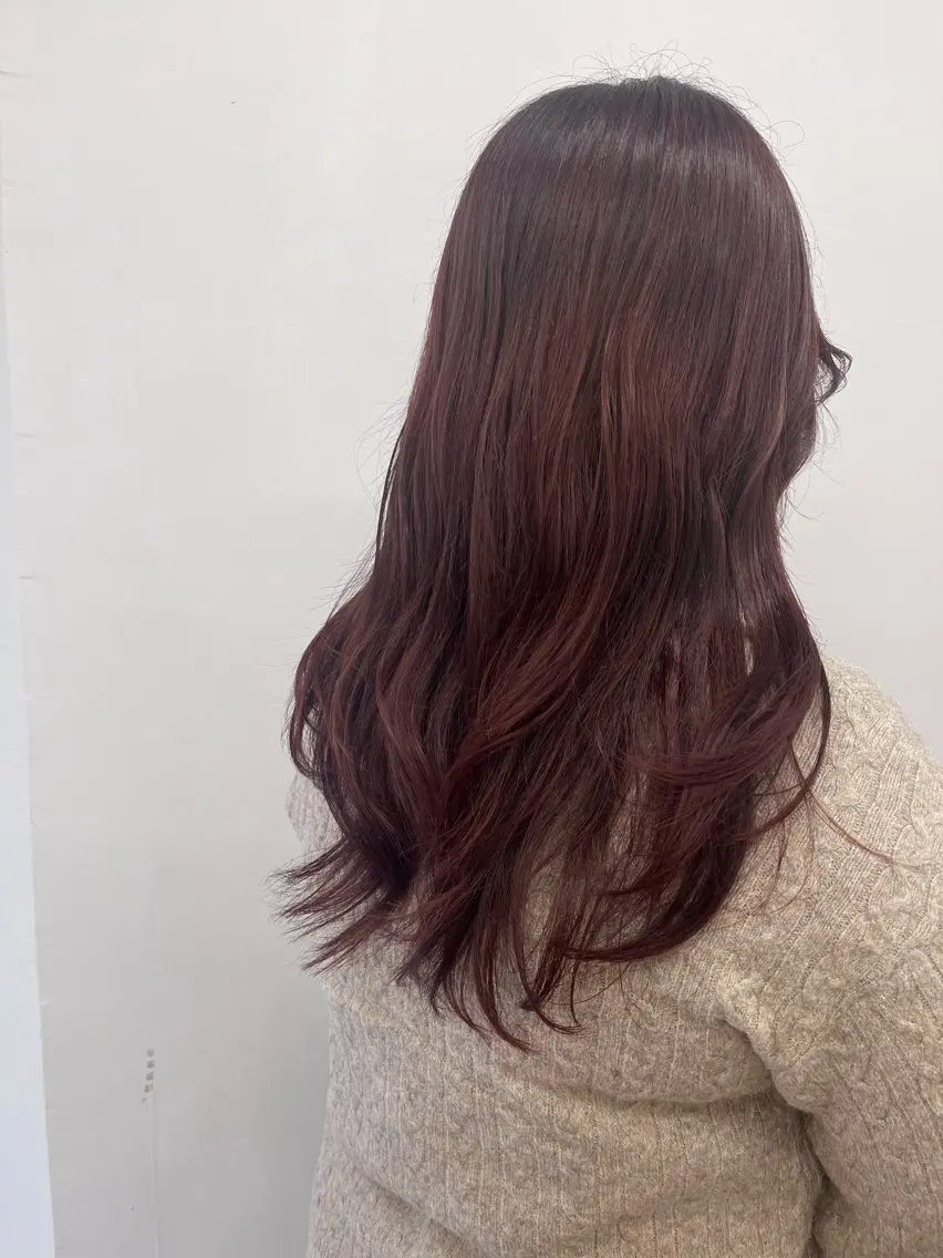 ロング 遠藤 乙夏のヘアスタイル