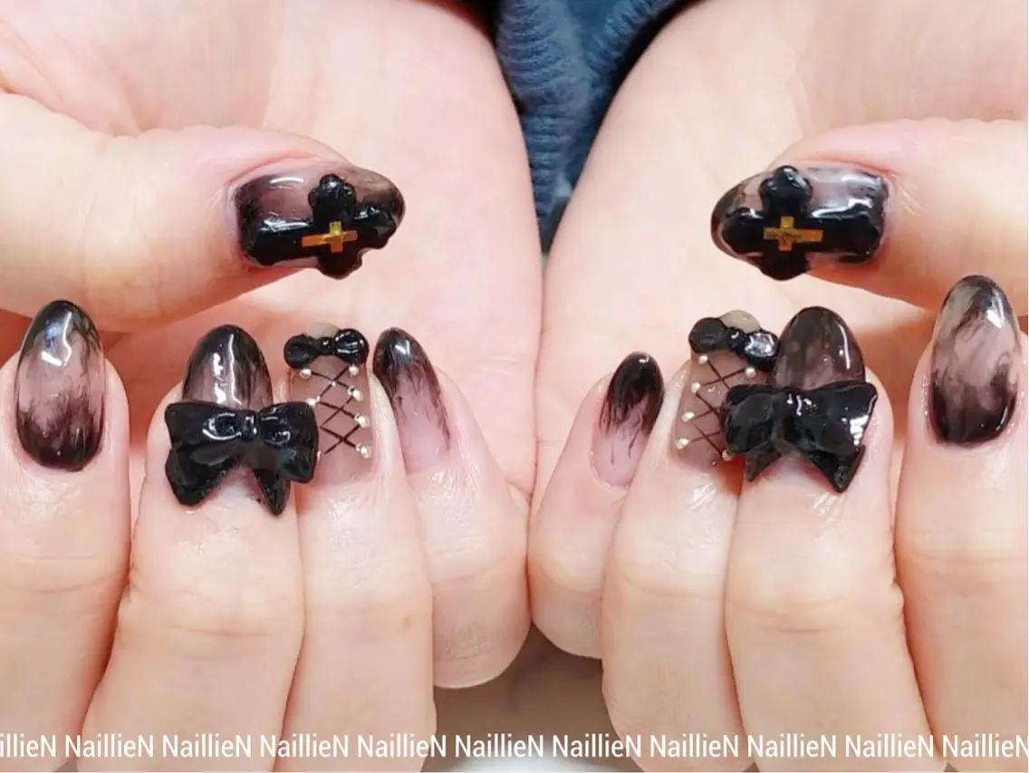 ネイル 持ち込み Nail lieNのネイルデザイン