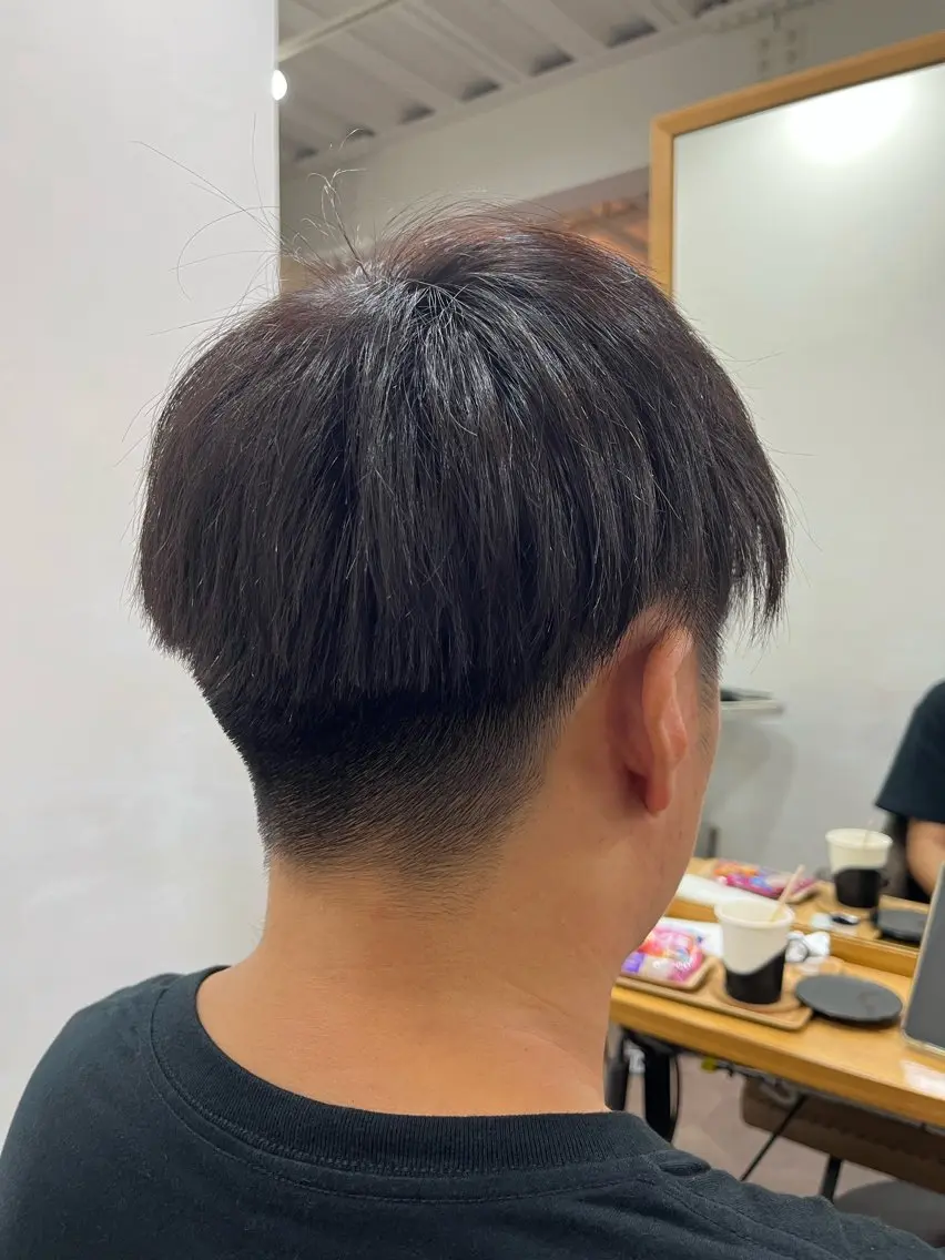 ショート メンズ カット 縮毛矯正🌟カラー╱ ╱いいじまのヘアスタイル