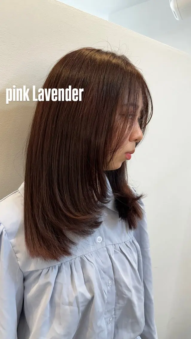 《髪質改善×透明感カラー》アディクシーカラー＋カット＋Aujuaトリートメント🌷の写真