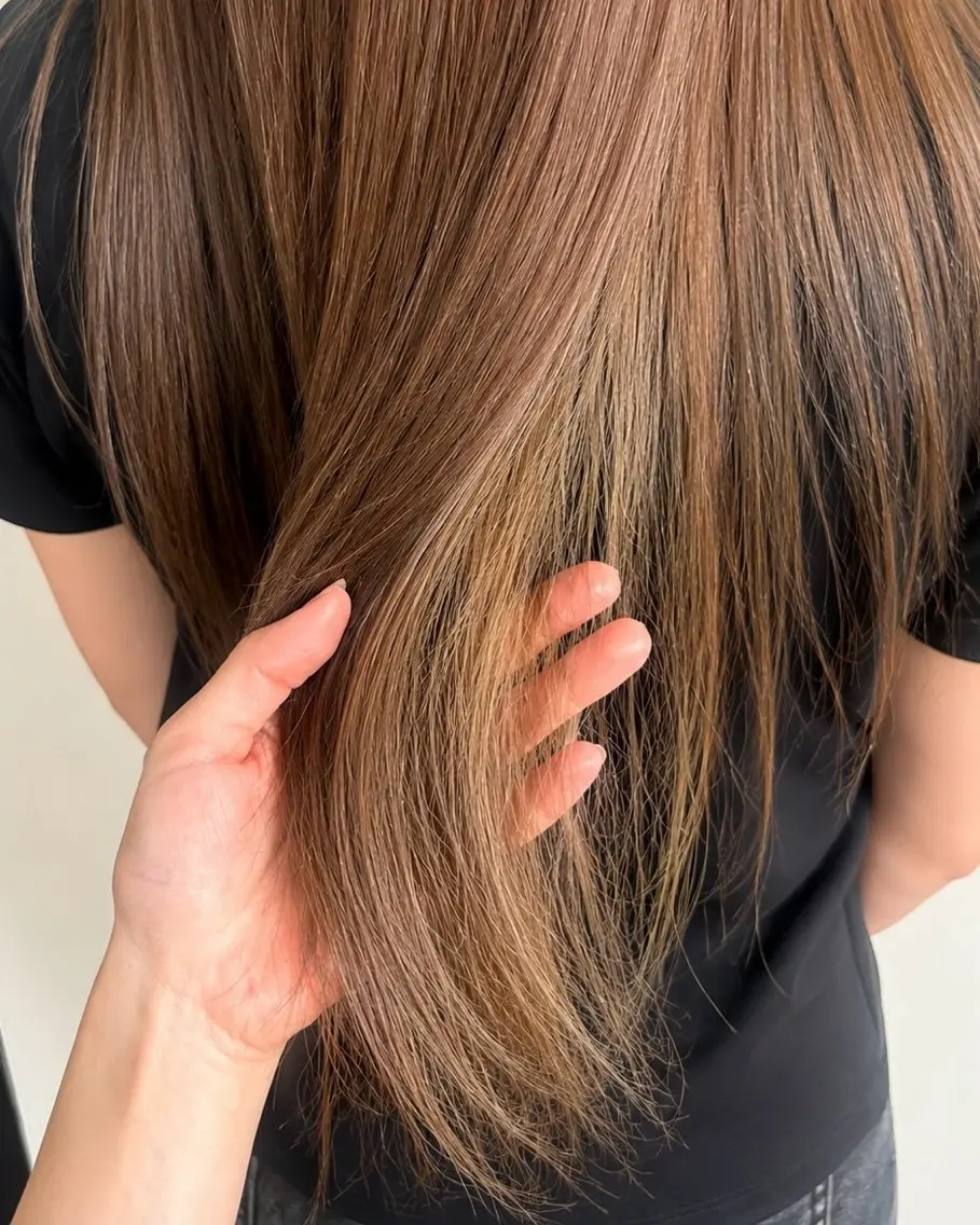 カラー haco ￤ mikotoのヘアスタイル