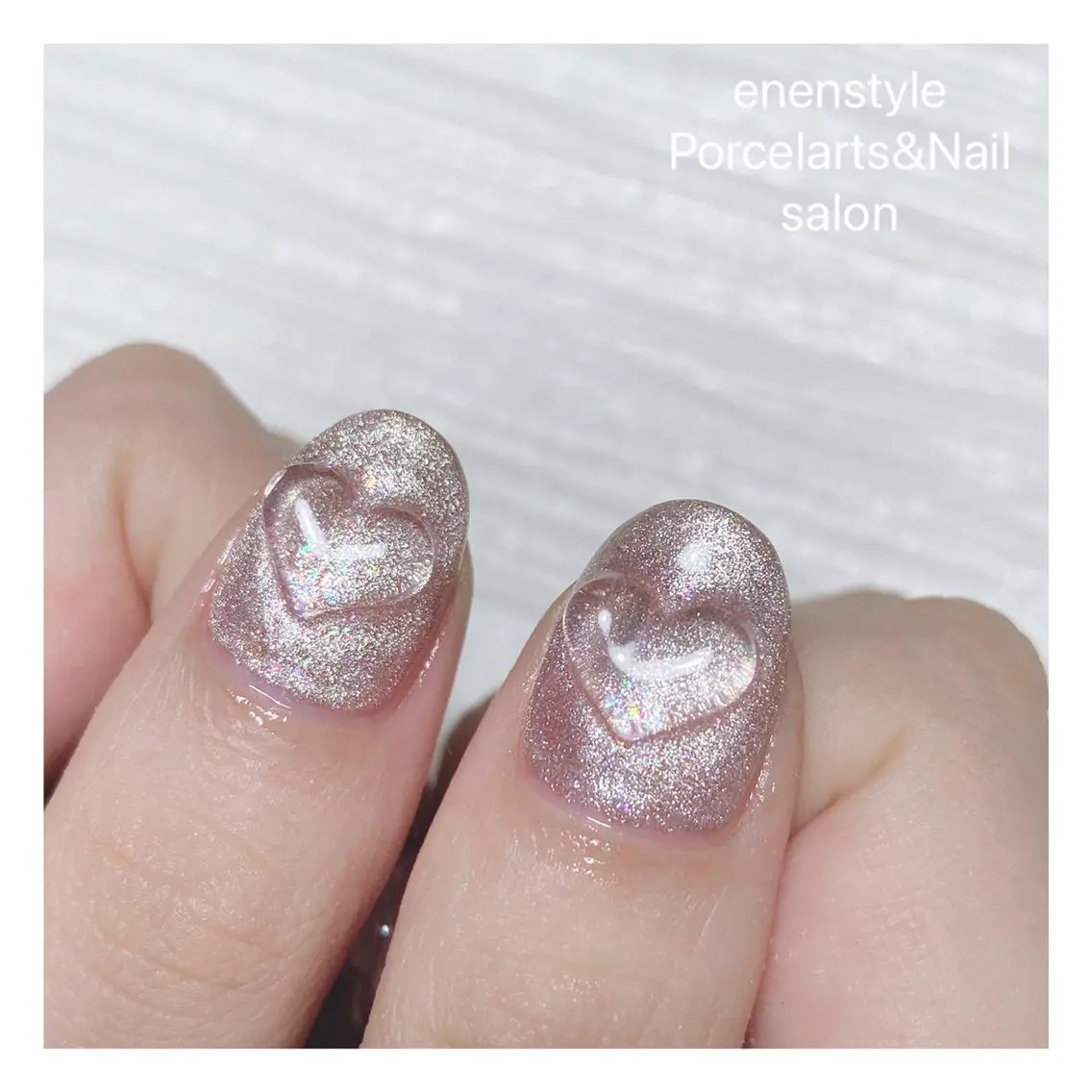 ミディアム ネイル 🐾enen style 🐾のネイルデザイン