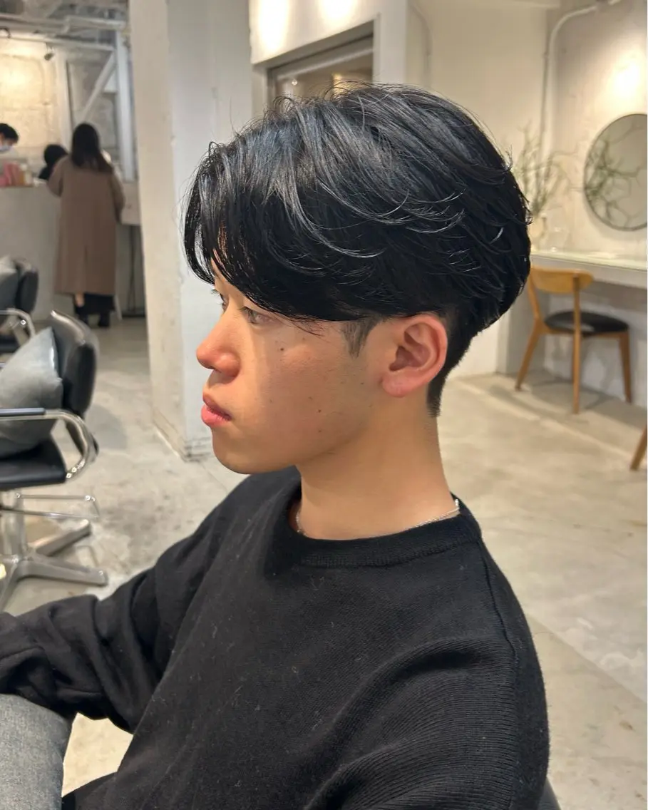 パーマ メンズ メンズ清潔感のプロ 💈メンズパーマ藤田のヘアスタイル