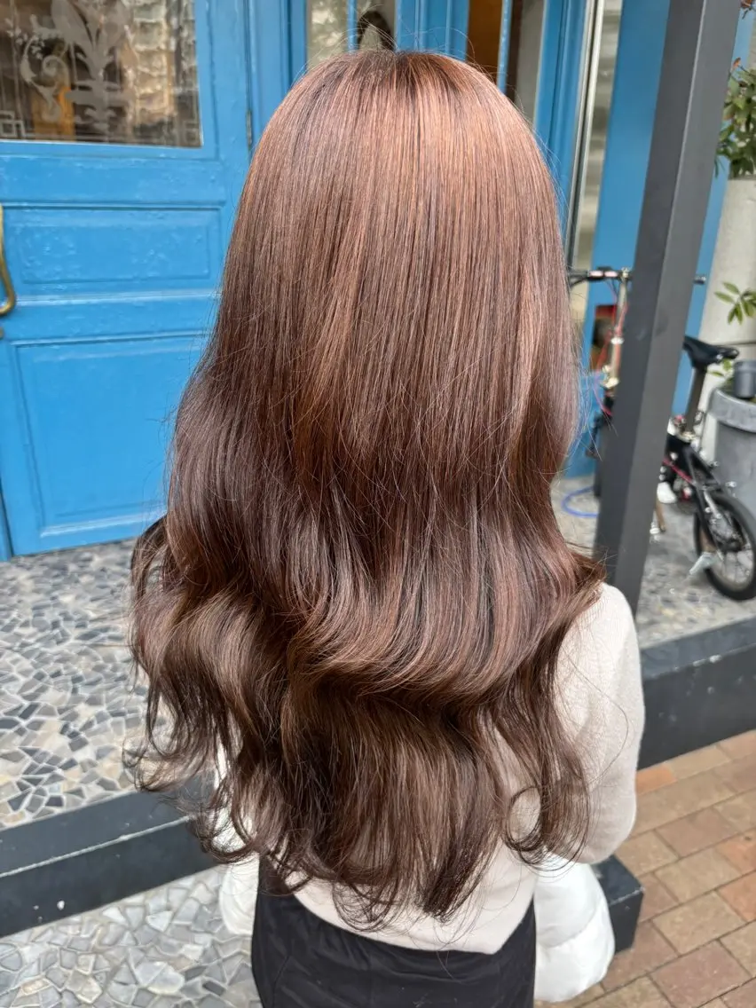 💎 minimo限定 💎 カット+カラー+ベーストリートメント※土日祝料金違いますの写真