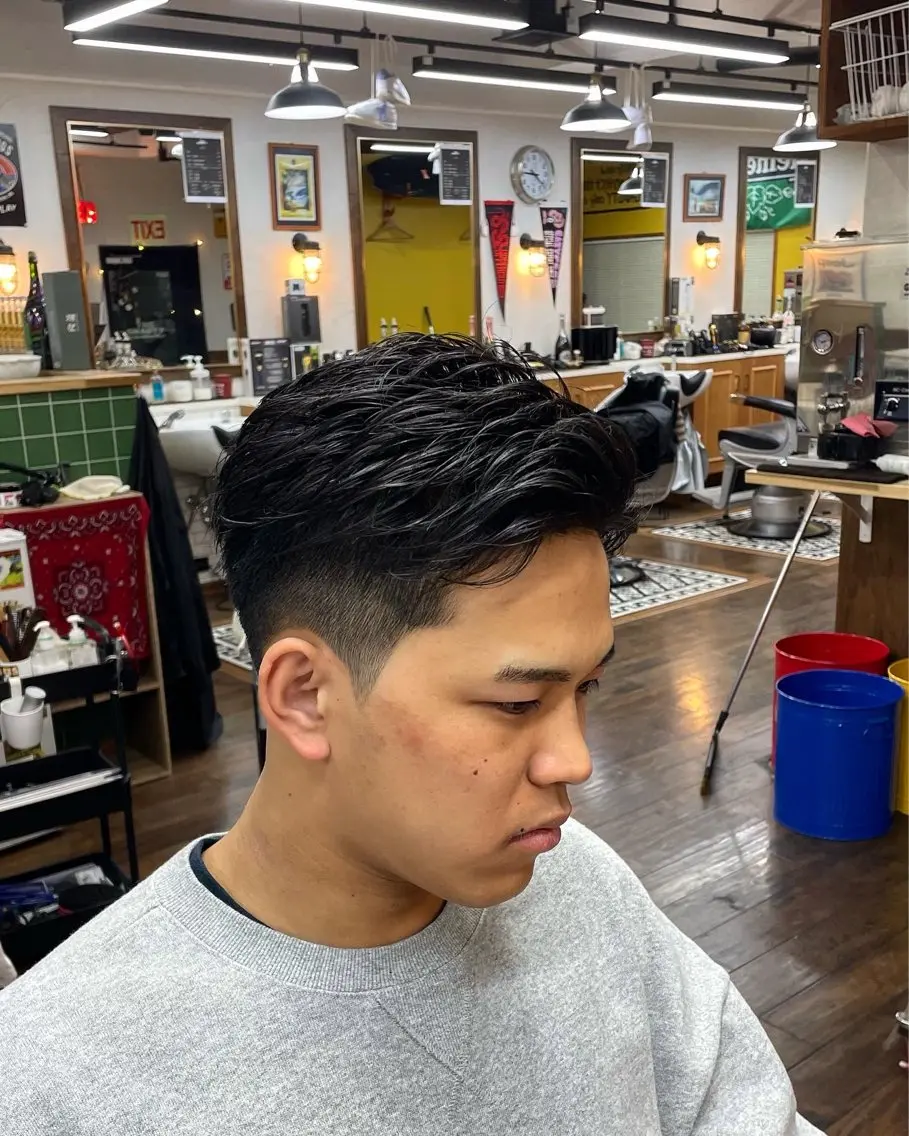 カット＋シャンプー＋お顔剃り＋ヘアセットの写真