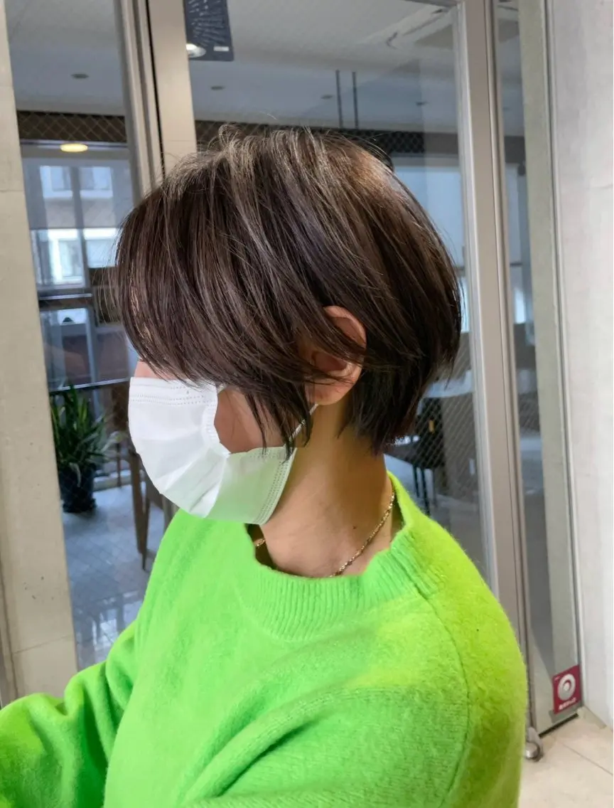 ショート 秋山 裕香のヘアスタイル