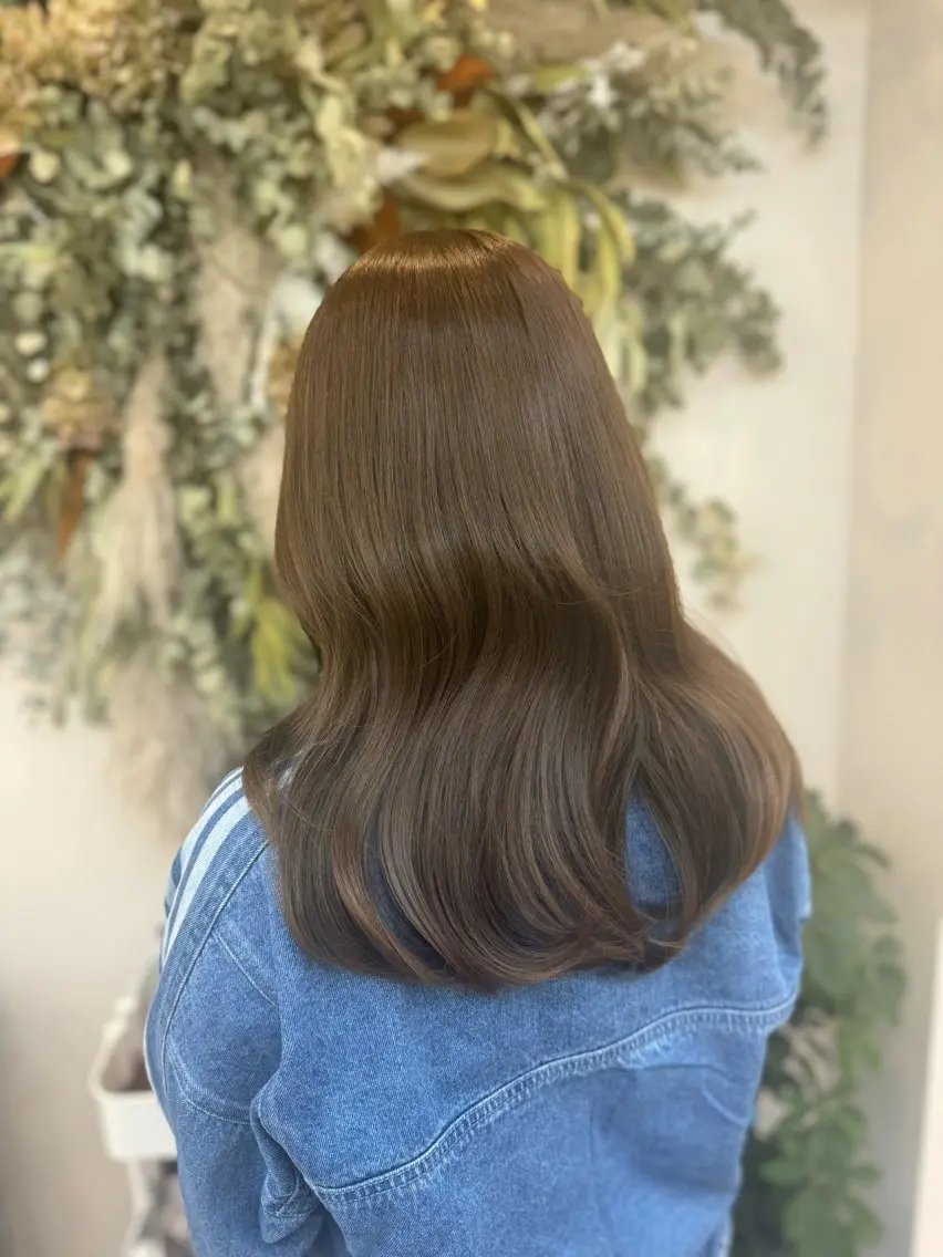 ロング 韓国トレンド💓 阿部あんじゅのヘアスタイル